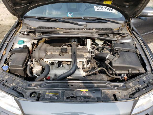 YV1RS592X72600780 - 2007 VOLVO S60 2.5T GRAY photo 11