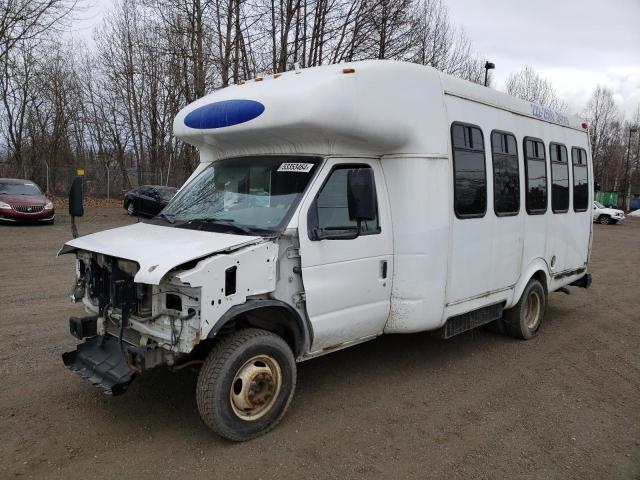 1FD4E45S88DB44187 - 2008 FORD ECONOLINE E450 SUPER DUTY CUTAWAY VAN WHITE photo 2