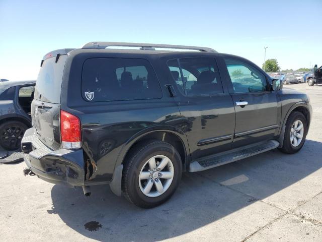 5N1BA0ND8FN605814 - 2015 NISSAN ARMADA SV BLACK photo 3