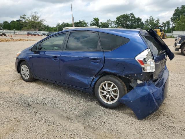 JTDZN3EU0EJ003262 - 2014 TOYOTA PRIUS V BLUE photo 2