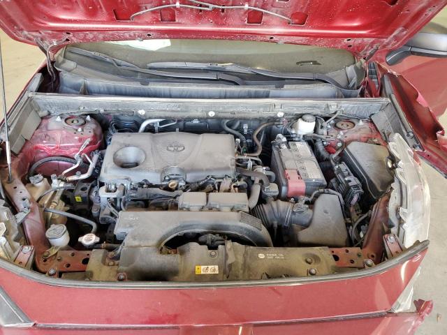 2T3F1RFV4KC048082 - 2019 TOYOTA RAV4 LE Kastanienbraun Foto 12