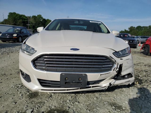 3FA6P0LU0FR257095 - 2015 FORD FUSION SE HYBRID WHITE photo 5