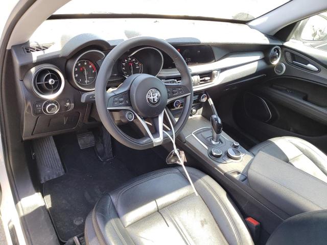 ZASFAKBN1J7B87681 - 2018 ALFA ROMEO STELVIO TI WHITE photo 8