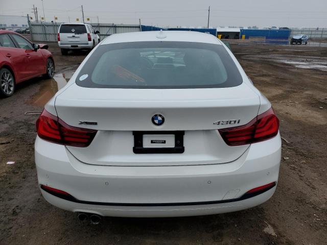 WBA4J3C0XLBL11694 - 2020 BMW 430XI GRAN COUPE WHITE photo 6