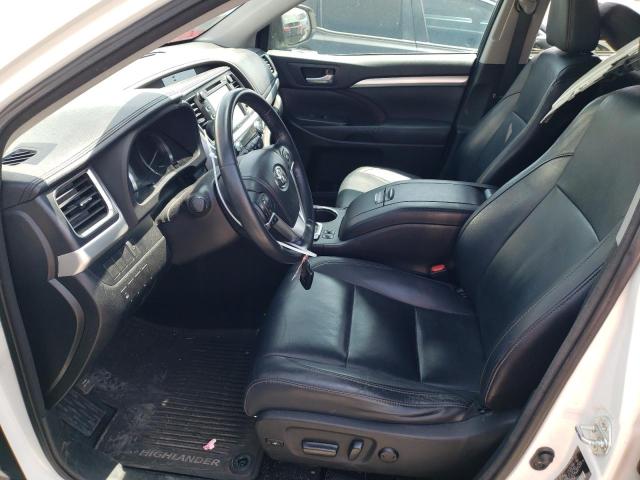 5TDJKRFH4ES017677 - 2014 TOYOTA HIGHLANDER XLE WHITE photo 7