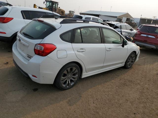 JF1GPAL66E8337688 - 2014 SUBARU IMPREZA SPORT PREMIUM WHITE photo 3