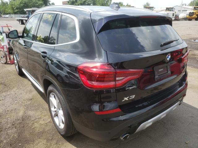 5UXTY5C0XM9F76857 - 2021 BMW X3 XDRIVE30I BLACK photo 3