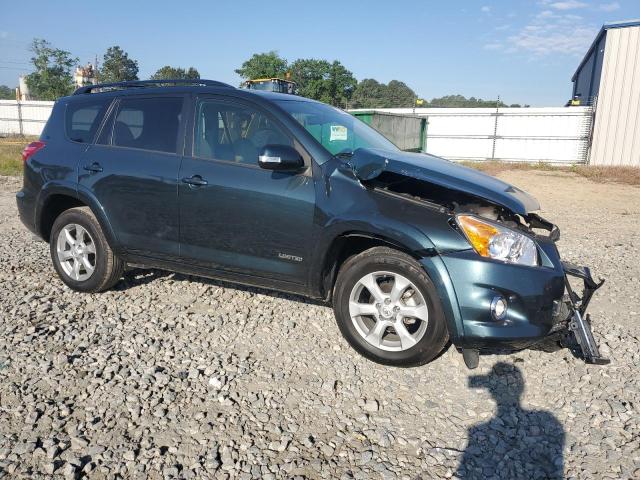 2T3YF4DV9CW140496 - 2012 TOYOTA RAV4 LIMITED BLUE photo 4