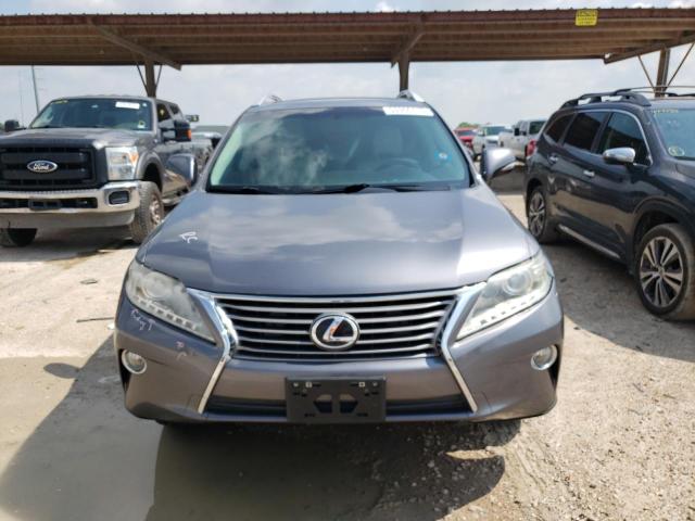 2T2ZK1BAXFC162922 - 2015 LEXUS RX 350 GRAY photo 5