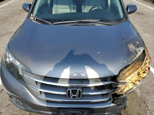 JHLRM3H74CC007683 - 2012 HONDA CR-V EXL GRAY photo 12
