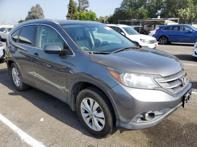 JHLRM3H74CC007683 - 2012 HONDA CR-V EXL GRAY photo 4