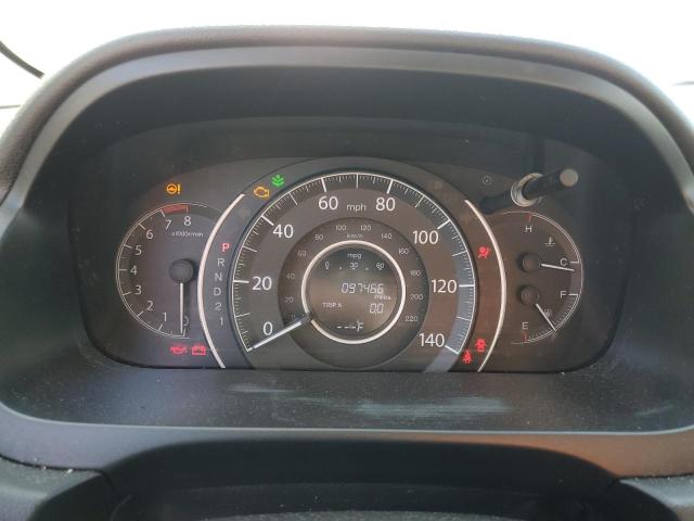 JHLRM3H74CC007683 - 2012 HONDA CR-V EXL GRAY photo 9