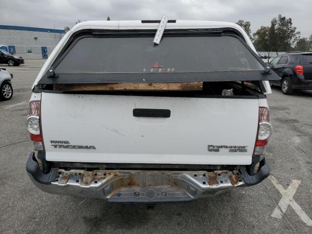 5TETU62N45Z037184 - 2005 TOYOTA TACOMA PRERUNNER ACCESS CAB WHITE photo 6