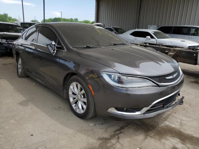 1C3CCCCB1GN134987 - 2016 CHRYSLER 200 C GRAY photo 4