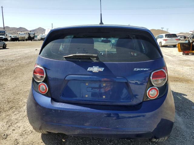 1G1JA6SH2E4120141 - 2014 CHEVROLET SONIC LS BLUE photo 6