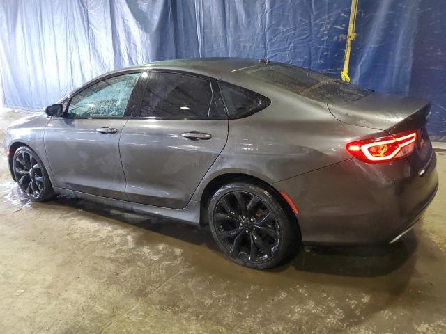 1C3CCCDG4FN601909 - 2015 CHRYSLER 200 S GRAY photo 2