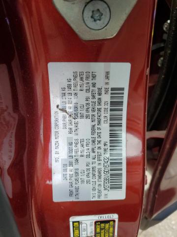 JM3TB38VX90167432 - 2009 MAZDA CX-9 RED photo 13