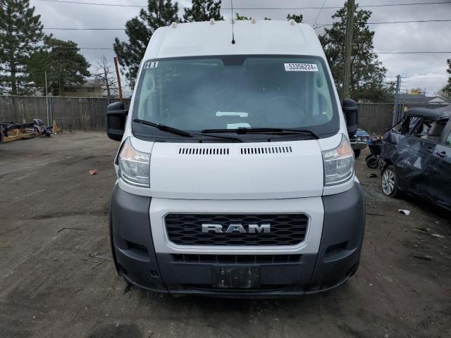 3C6TRVDG6LE133212 - 2020 RAM PROMASTER 2500 HIGH WHITE photo 5