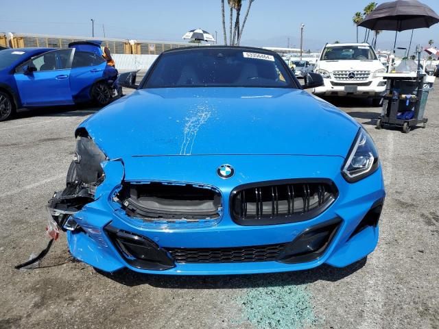 WBAHF3C58KWW46216 - 2019 BMW Z4 SDRIVE30I BLUE photo 5