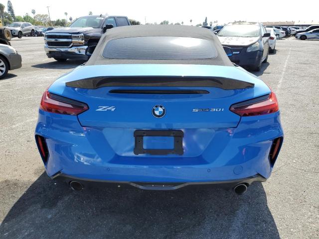 WBAHF3C58KWW46216 - 2019 BMW Z4 SDRIVE30I BLUE photo 6