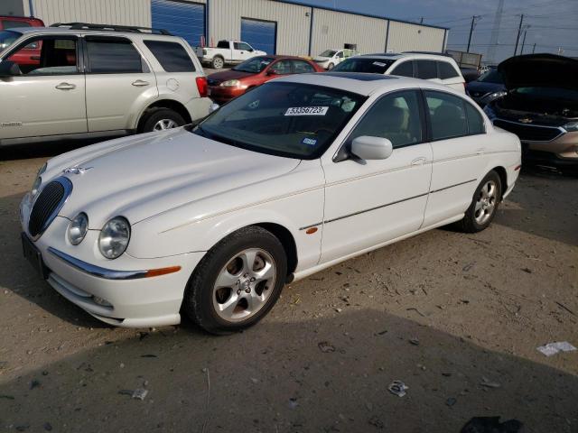 SAJDA01N71FL88255 - 2001 JAGUAR S-TYPE WHITE photo 1