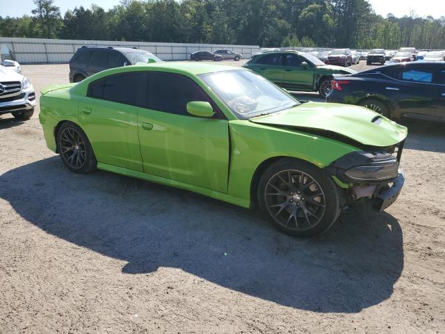 2C3CDXGJ9KH635682 - 2019 DODGE CHARGER SCAT PACK GREEN photo 4