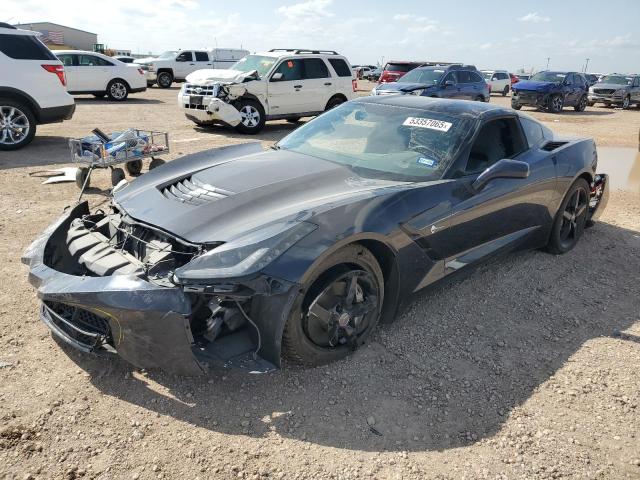 1G1YB2D73F5110187 - 2015 CHEVROLET CORVETTE STINGRAY 1LT BLACK photo 1