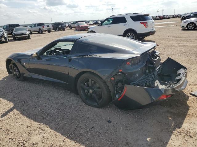 1G1YB2D73F5110187 - 2015 CHEVROLET CORVETTE STINGRAY 1LT BLACK photo 2