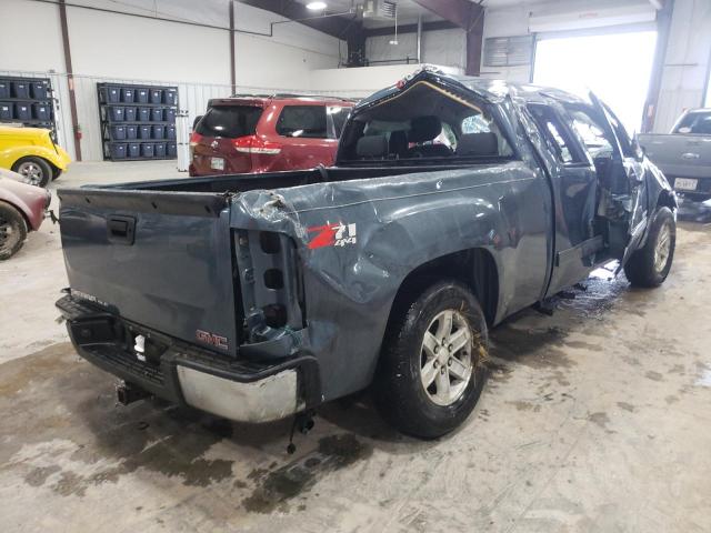 1GTR2VE7XDZ266521 - 2013 GMC SIERRA K1500 SLE BLUE photo 4