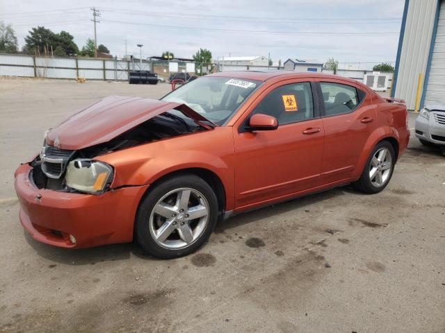 1B3LC76M48N116115 - 2008 DODGE AVENGER R/T ORANGE photo 1