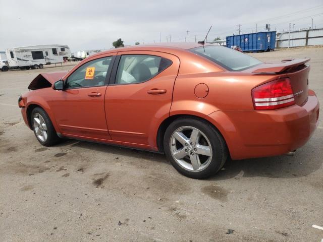 1B3LC76M48N116115 - 2008 DODGE AVENGER R/T ORANGE photo 2