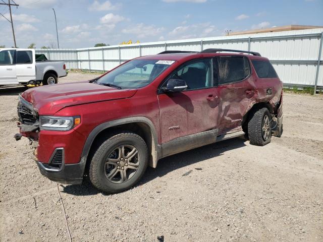 1GKKNLLS5MZ156419 - 2021 GMC ACADIA AT4 MAROON photo 1