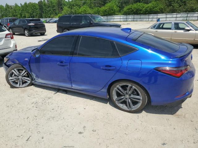 19UDE4H36PA016315 - 2023 ACURA INTEGRA A-SPEC BLUE photo 2