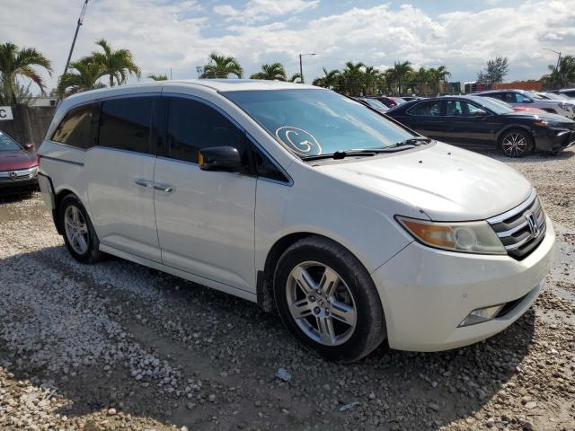 5FNRL5H92CB047017 - 2012 HONDA ODYSSEY TOURING WHITE photo 4