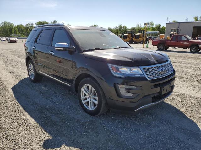 1FM5K8HT6HGB13124 - 2017 FORD EXPLORER PLATINUM BLACK photo 4