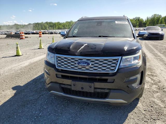 1FM5K8HT6HGB13124 - 2017 FORD EXPLORER PLATINUM BLACK photo 5