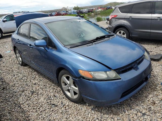 1HGFA16826L105609 - 2006 HONDA CIVIC EX BLUE photo 4