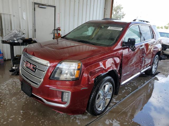 2GKFLVEKXH6141108 - 2017 GMC TERRAIN DENALI BURGUNDY photo 1