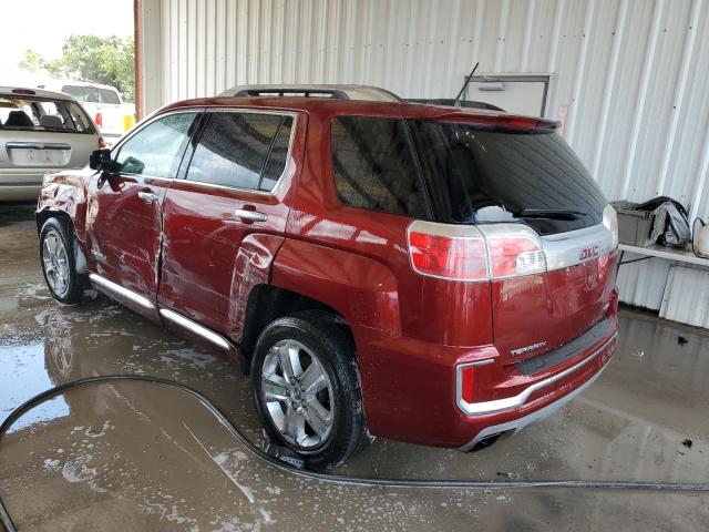 2GKFLVEKXH6141108 - 2017 GMC TERRAIN DENALI BURGUNDY photo 2