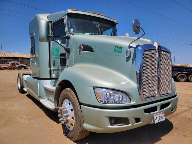 1XKAD49X1AJ263789 - 2010 KENWORTH CONSTRUCTI T660 GREEN photo 1