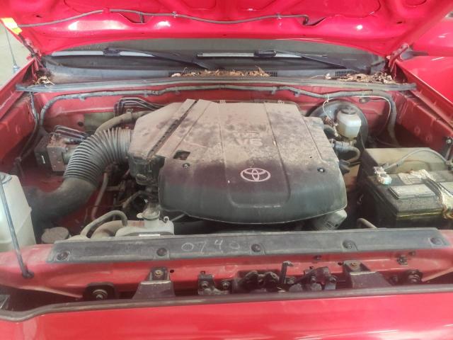 5TEJU62N17Z344127 - 2007 TOYOTA TACOMA DOUBLE CAB PRERUNNER RED photo 11