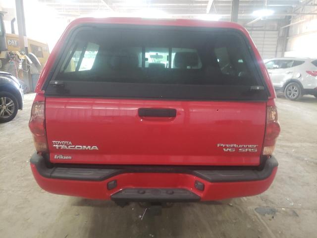 5TEJU62N17Z344127 - 2007 TOYOTA TACOMA DOUBLE CAB PRERUNNER RED photo 6