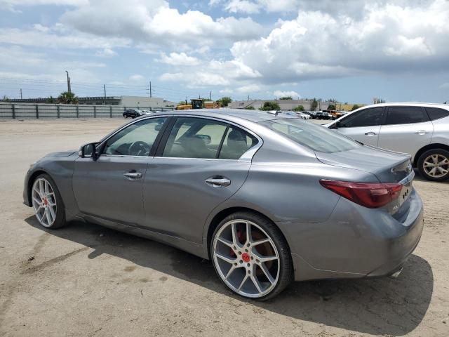 JN1FV7AR2KM800220 - 2019 INFINITI Q50 RED SPORT 400 GRAY photo 2