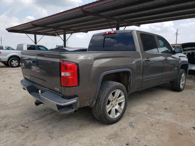 3GTU2UECXEG260625 - 2014 GMC SIERRA K1500 SLE BROWN photo 3