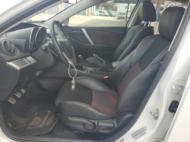 JM1BL1L42D1815143 - 2013 MAZDA SPEED 3 WHITE photo 7