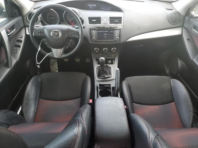 JM1BL1L42D1815143 - 2013 MAZDA SPEED 3 WHITE photo 8