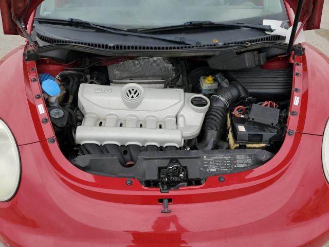 3VWPG3AG9AM011291 - 2010 VOLKSWAGEN NEW BEETLE RED photo 11