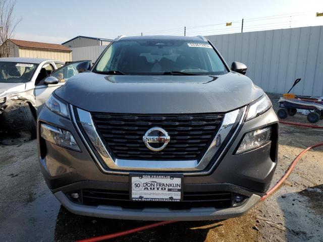 5N1AT3CA8MC810624 - 2021 NISSAN ROGUE SL GRAY photo 5