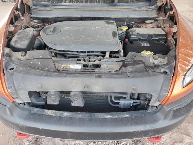 1C4PJMBS4FW647489 - 2015 JEEP CHEROKEE TRAILHAWK ORANGE photo 12