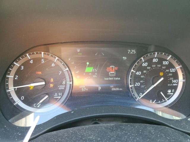 5TDGZRBH8MS548567 - 2021 TOYOTA HIGHLANDER XLE GRAY photo 9